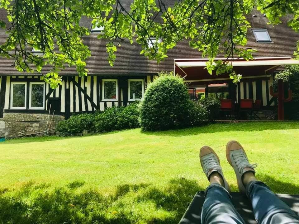 Pont-Évêque Le Vieux Pressoir Bed & Breakfast エクステリア 写真