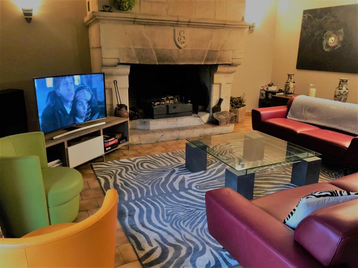 Pont-Évêque Le Vieux Pressoir Bed & Breakfast エクステリア 写真