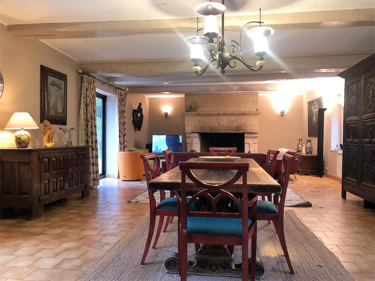 Pont-Évêque Le Vieux Pressoir Bed & Breakfast エクステリア 写真